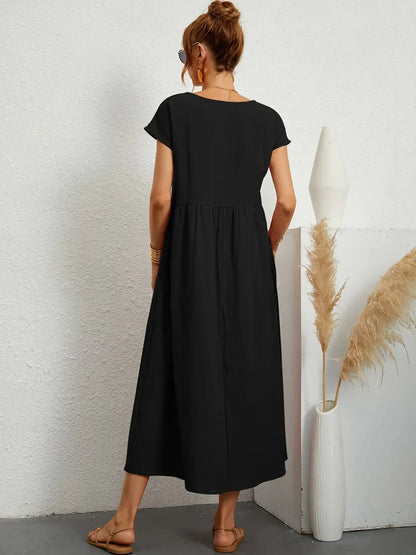 Vestido midi atemporal Rocío