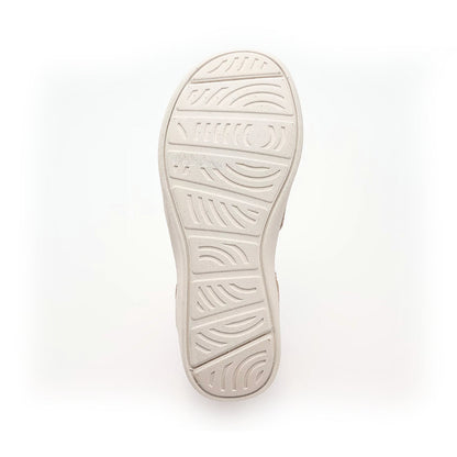 Sandalias de cuña tejidas con lentejuelas Valentina