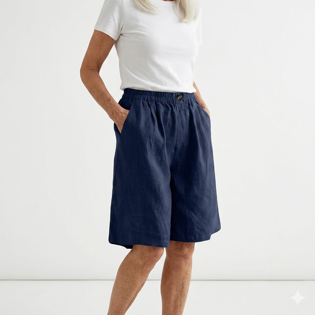 Short cómodo de cintura elástica Valentina