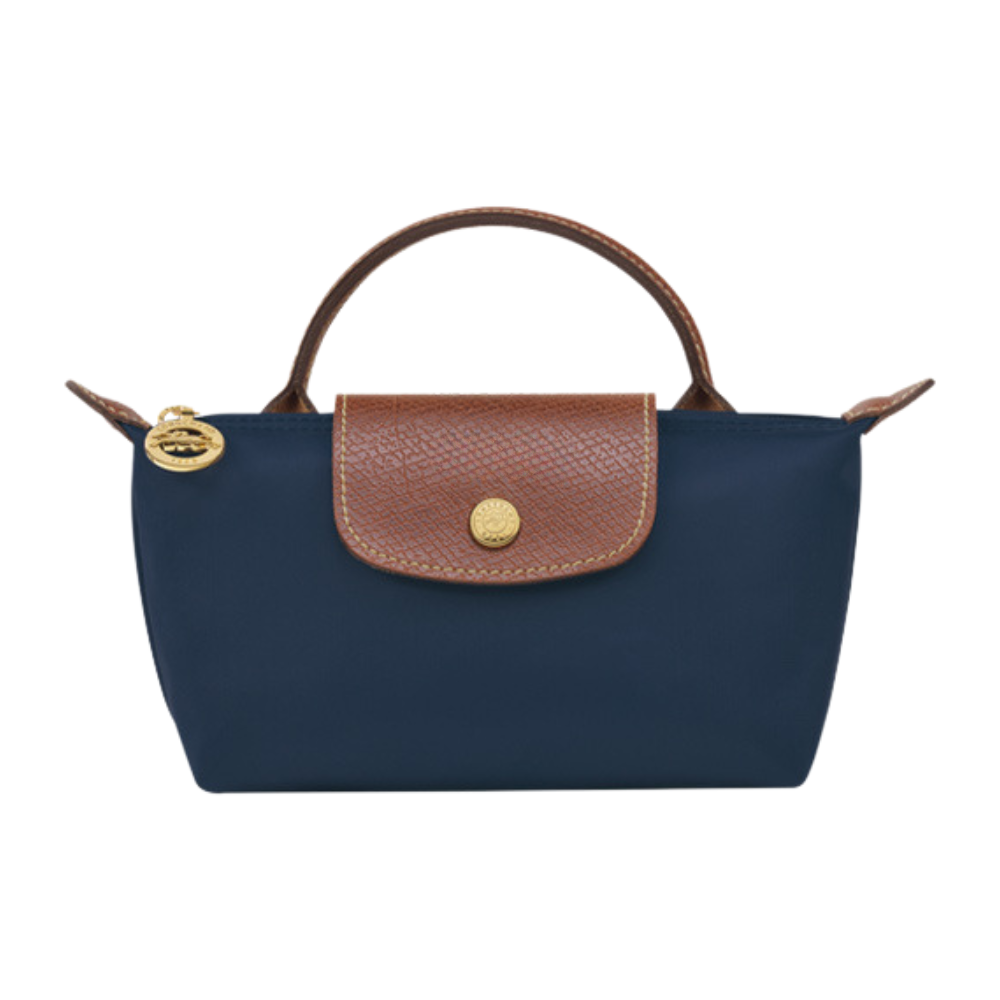 Mini bolso Élan azul marino con correa