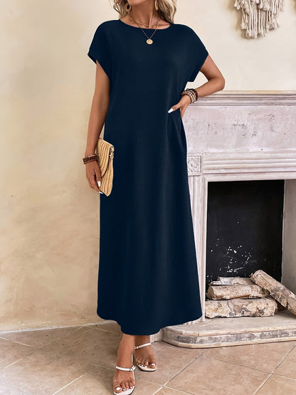 Vestido largo minimalista Alejandra