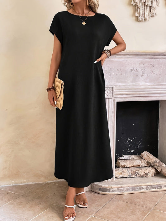 Vestido largo minimalista Alejandra
