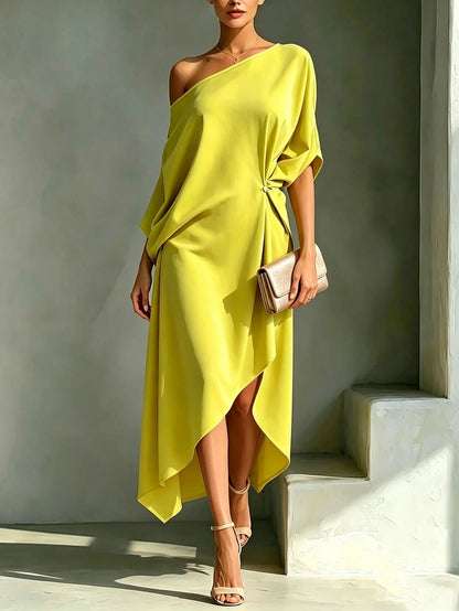 Vestido asimétrico Natalia