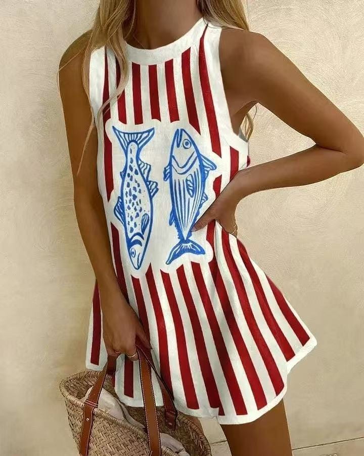 Vestido de lino Brenda