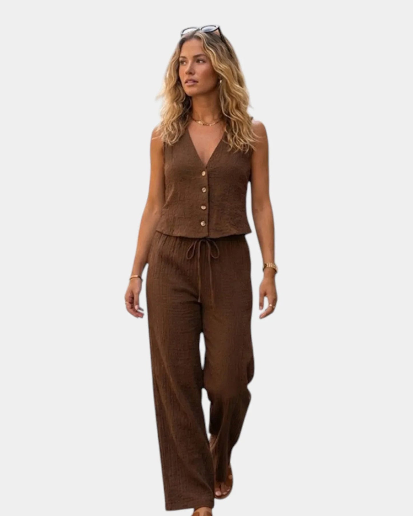 Conjunto blusa y pantalón elegante Nayeli