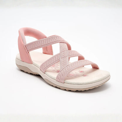 Sandalias tejidas cruzadas Ángela