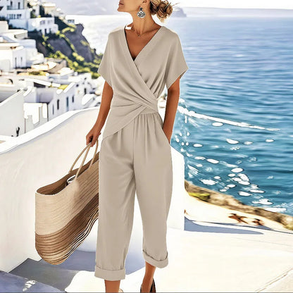 Conjunto elegante de dos piezas Emilia