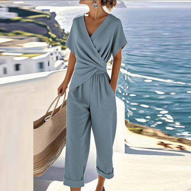 Conjunto elegante de dos piezas Emilia