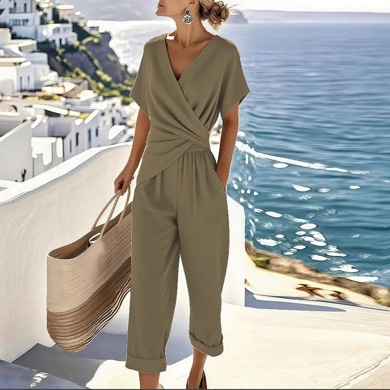 Conjunto elegante de dos piezas Emilia