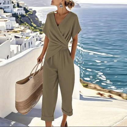 Conjunto elegante de dos piezas Emilia