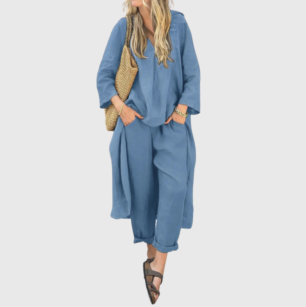 Conjunto elegante y cómodo de dos piezas Citlali