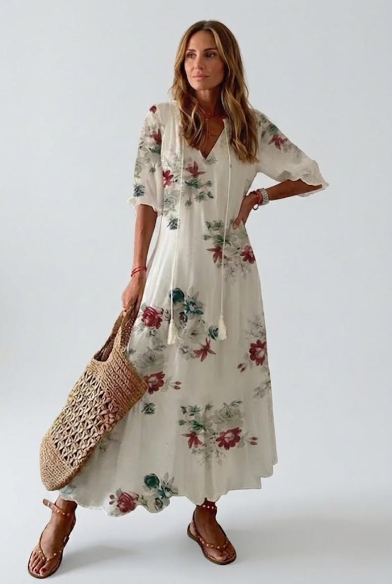 Vestido maxi floral Verónica