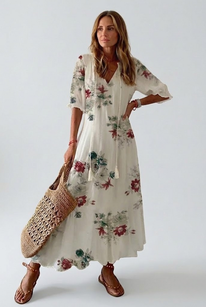 Vestido maxi floral Verónica