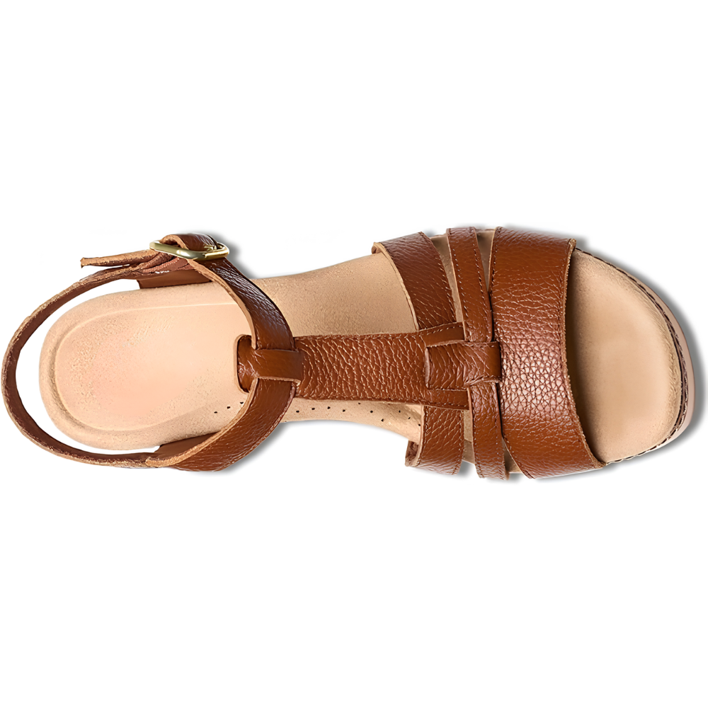 Sandalias de tacón con tira en T Daniela