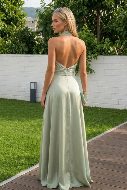 Vestido satinado Cecilia