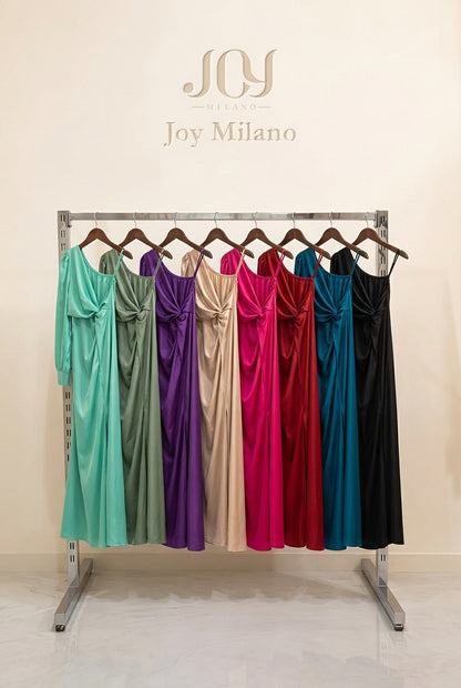 Vestido satinado Teresa