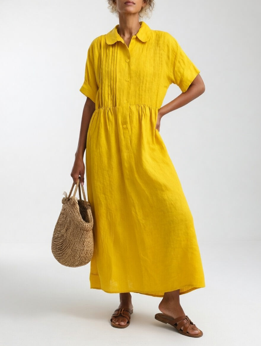 Vestido camisero fluido Jimena