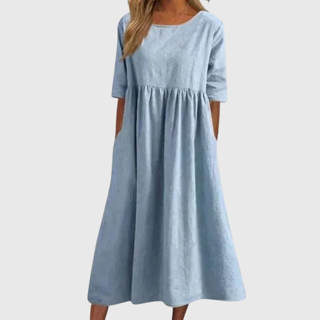 Vestido fluido elegante Carmen