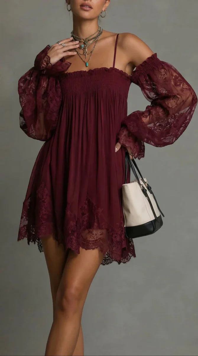 Vestido de gasa Lola