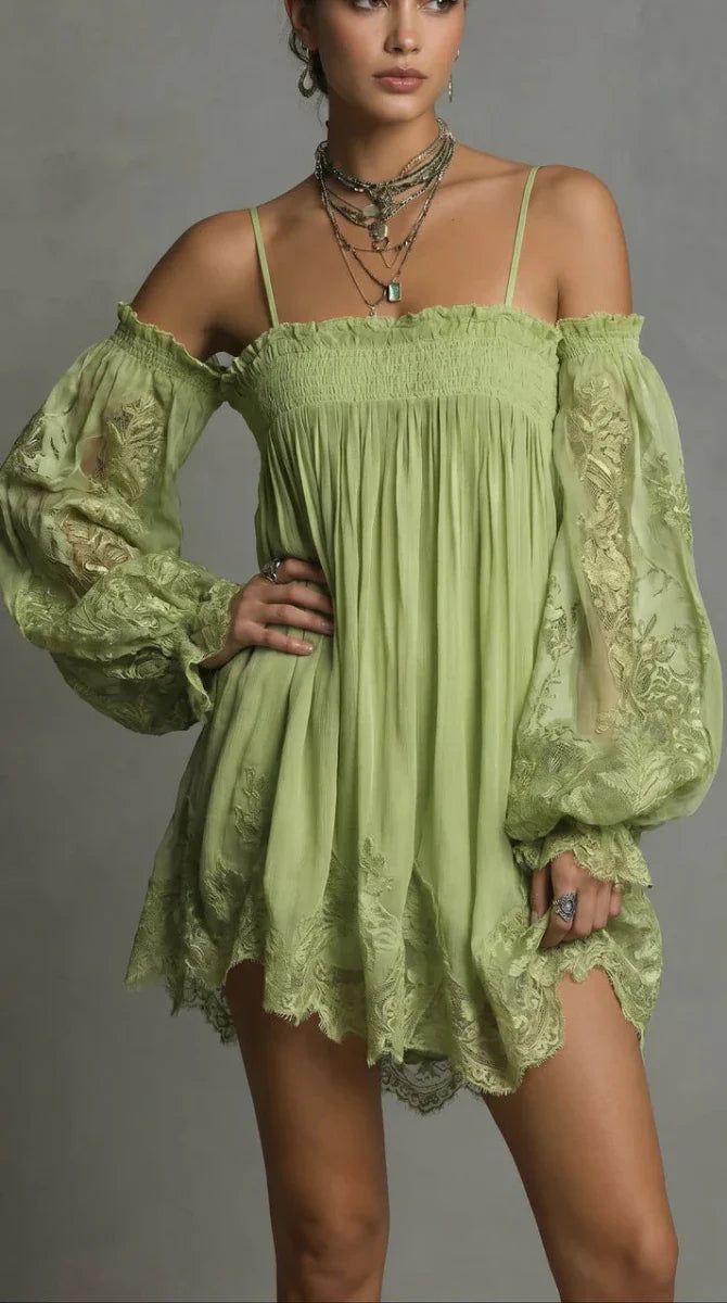 Vestido de gasa Lola