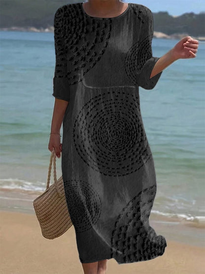 Vestido midi elegante Daniela