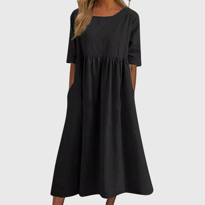 Vestido fluido elegante Carmen