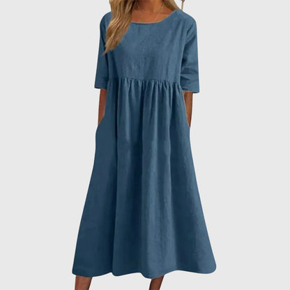 Vestido fluido elegante Carmen