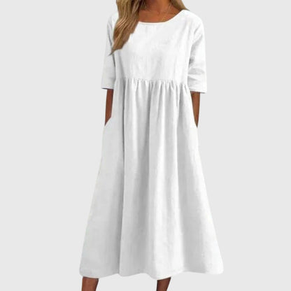Vestido fluido elegante Carmen