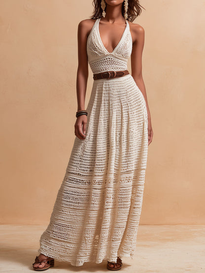 Vestido halter Jade