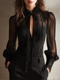 Blusa de encaje Ximena
