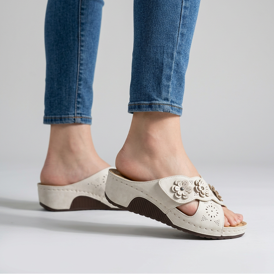 Ginevra — Sandalias cómodas de plataforma para mujer