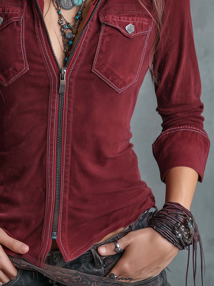Blusa de mezclilla Paloma