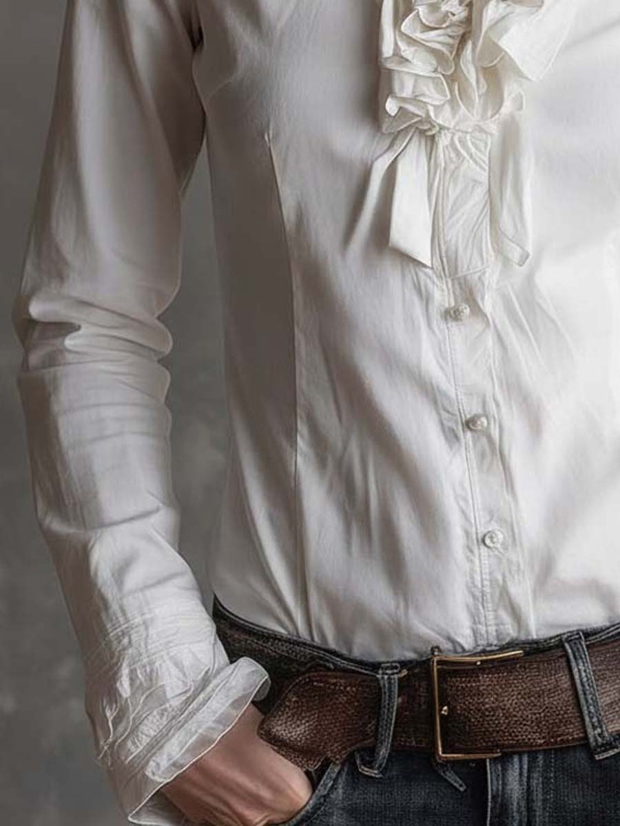 Blusa con volantes Mariana