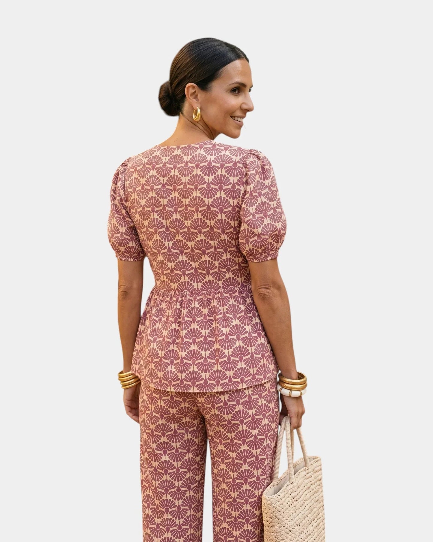 Conjunto casual chic de dos piezas Mariana