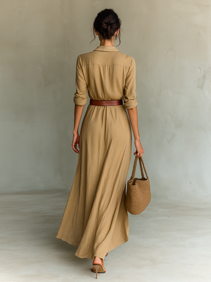 Vestido largo fluido Marisol