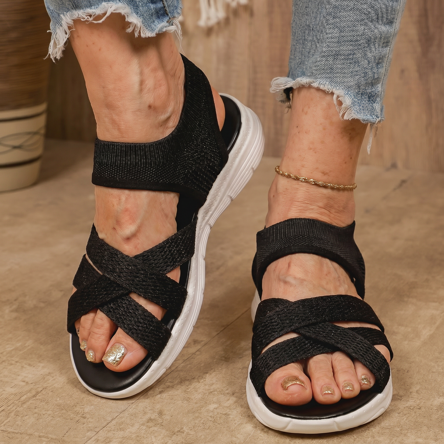 Sandalias ortopédicas cómodas Carmen