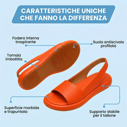 Sandalias ortopédicas cómodas Ángela