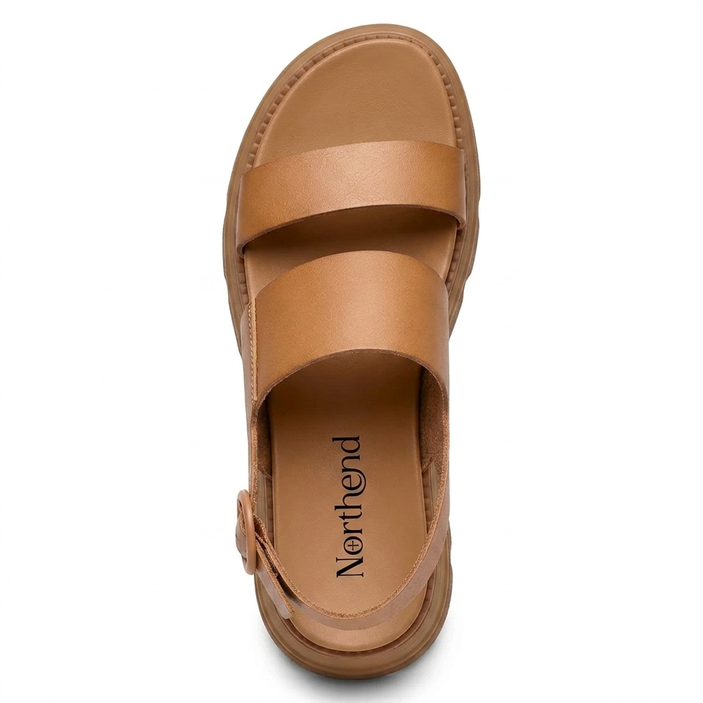 Sandalias de cuña acolchadas Altea