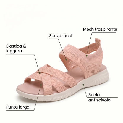 Sandalias ortopédicas cómodas Carmen