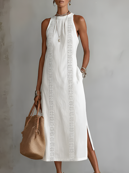 Vestido de lino Estela