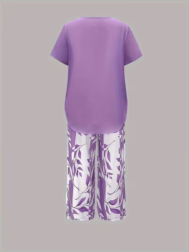 Conjunto de estampado de hojas Regina