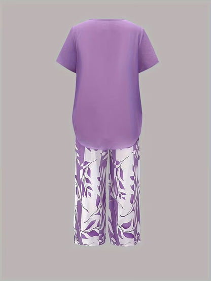 Conjunto de estampado de hojas Regina