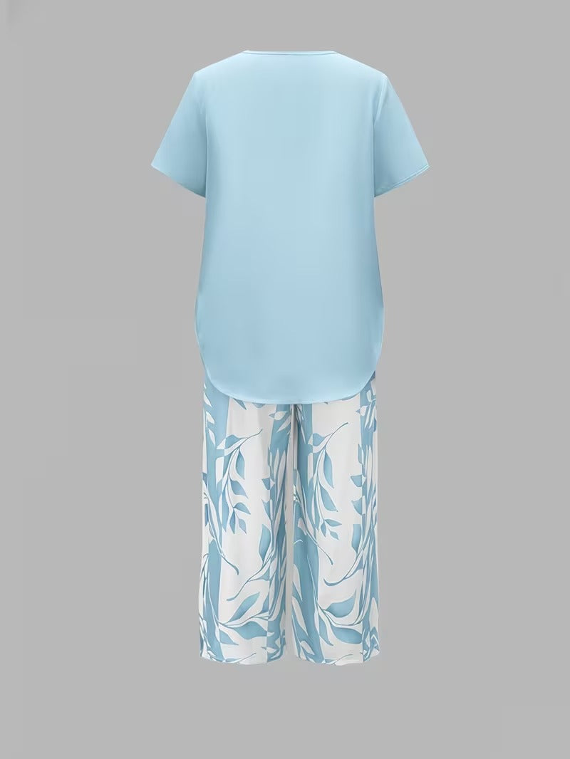 Conjunto de estampado de hojas Regina
