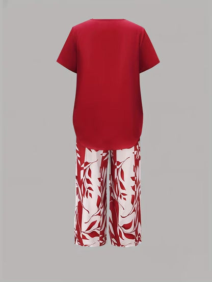 Conjunto de estampado de hojas Regina