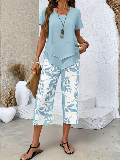 Conjunto de estampado de hojas Regina