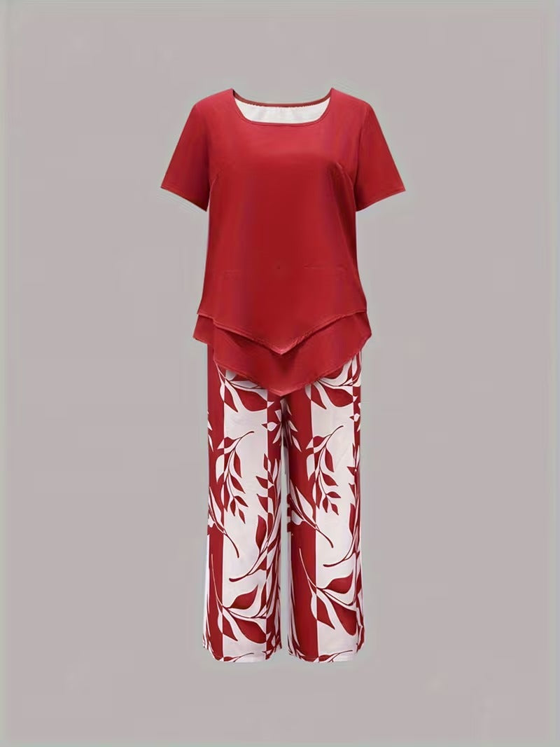 Conjunto de estampado de hojas Regina