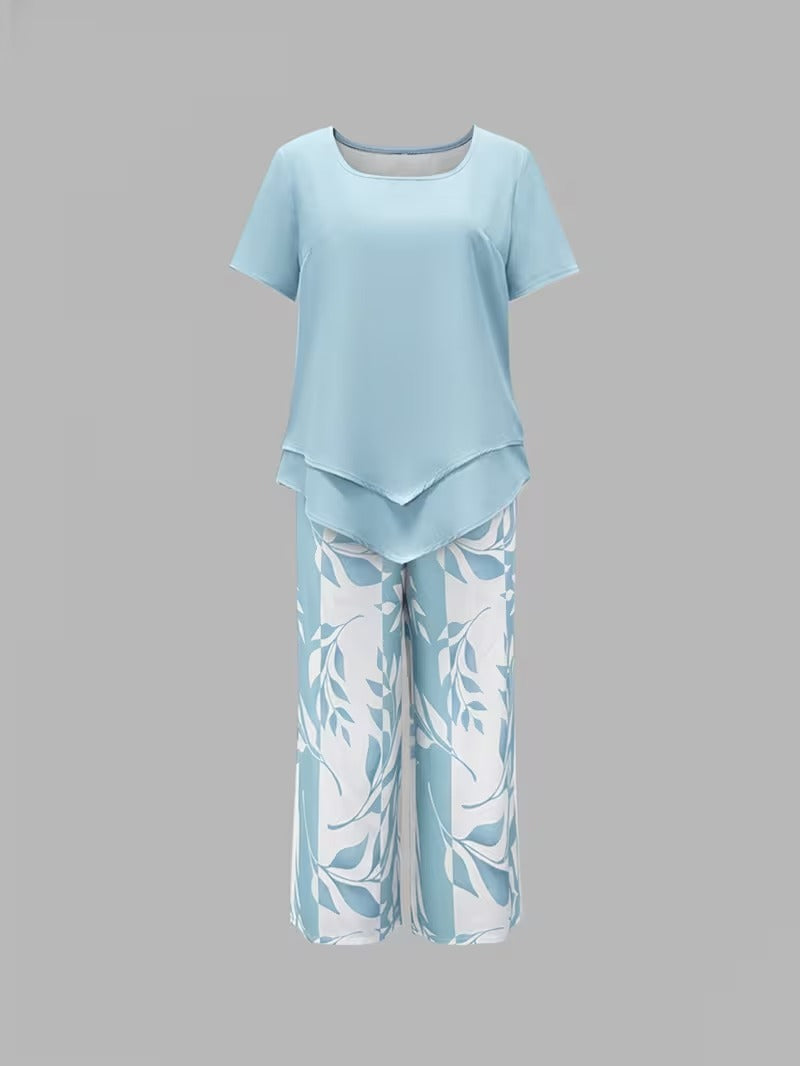 Conjunto de estampado de hojas Regina