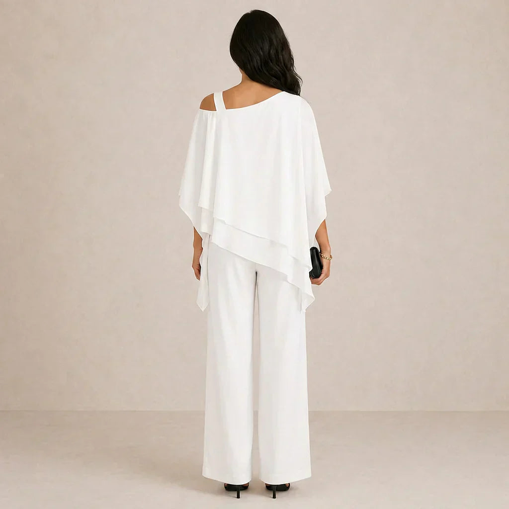 Conjunto de dos piezas en capas Paloma