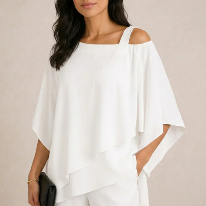 Conjunto de dos piezas en capas Paloma
