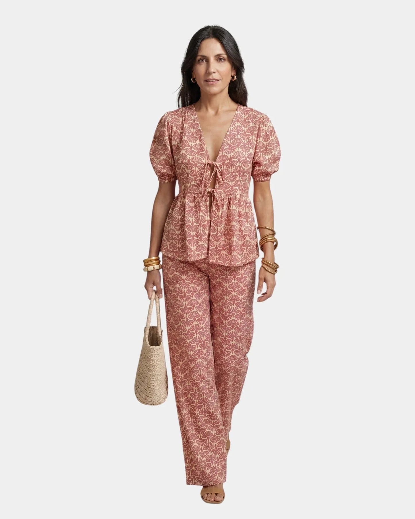 Conjunto casual chic de dos piezas Mariana